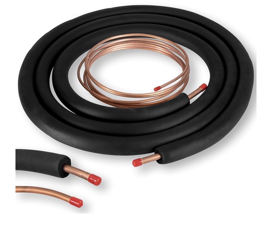 3/8 - 3/4 25ft Black